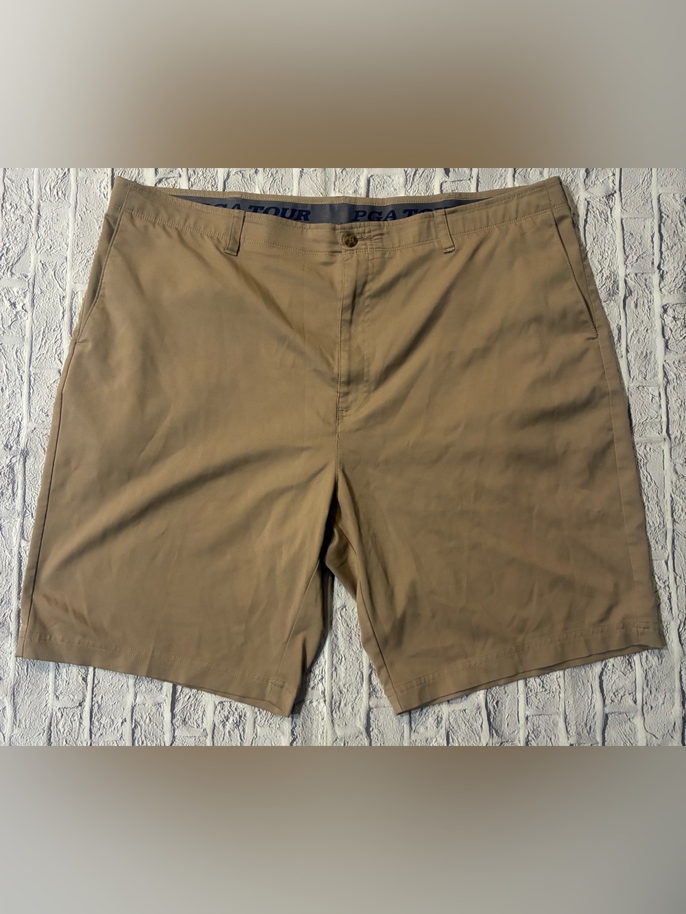 PGA Tour Tan Performance‎ Golf Shorts